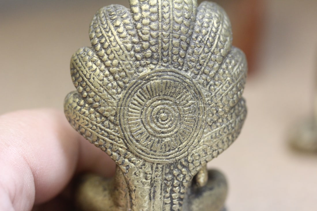 Brass Kwan Yin - 7