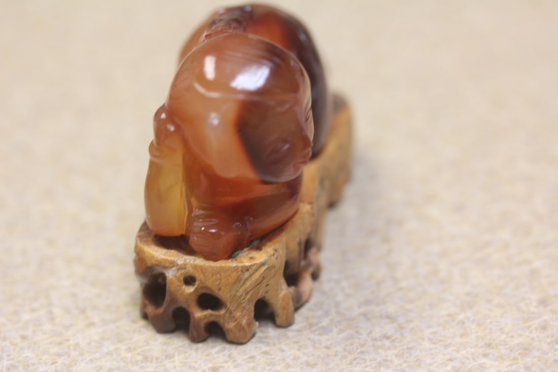 Chinese Carving of a Boy - 4