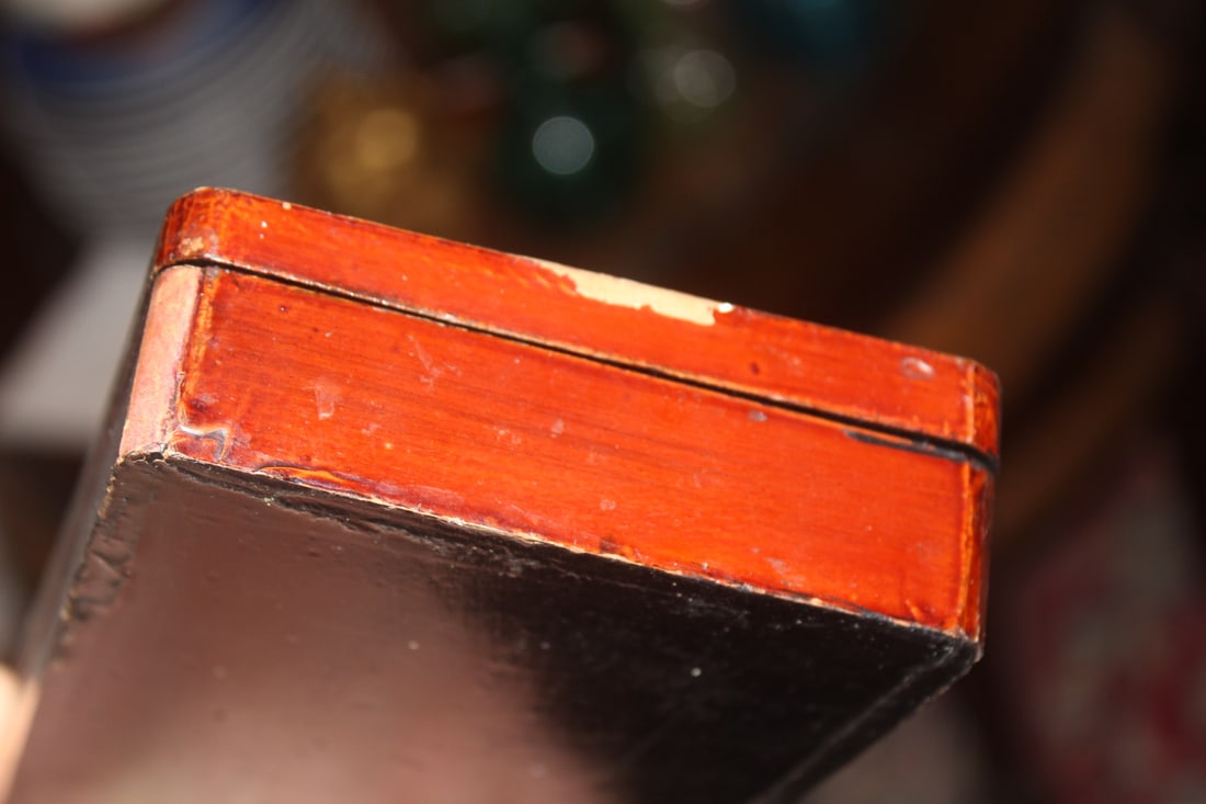 Old Japanese Inlaid Lacquer Box - 4
