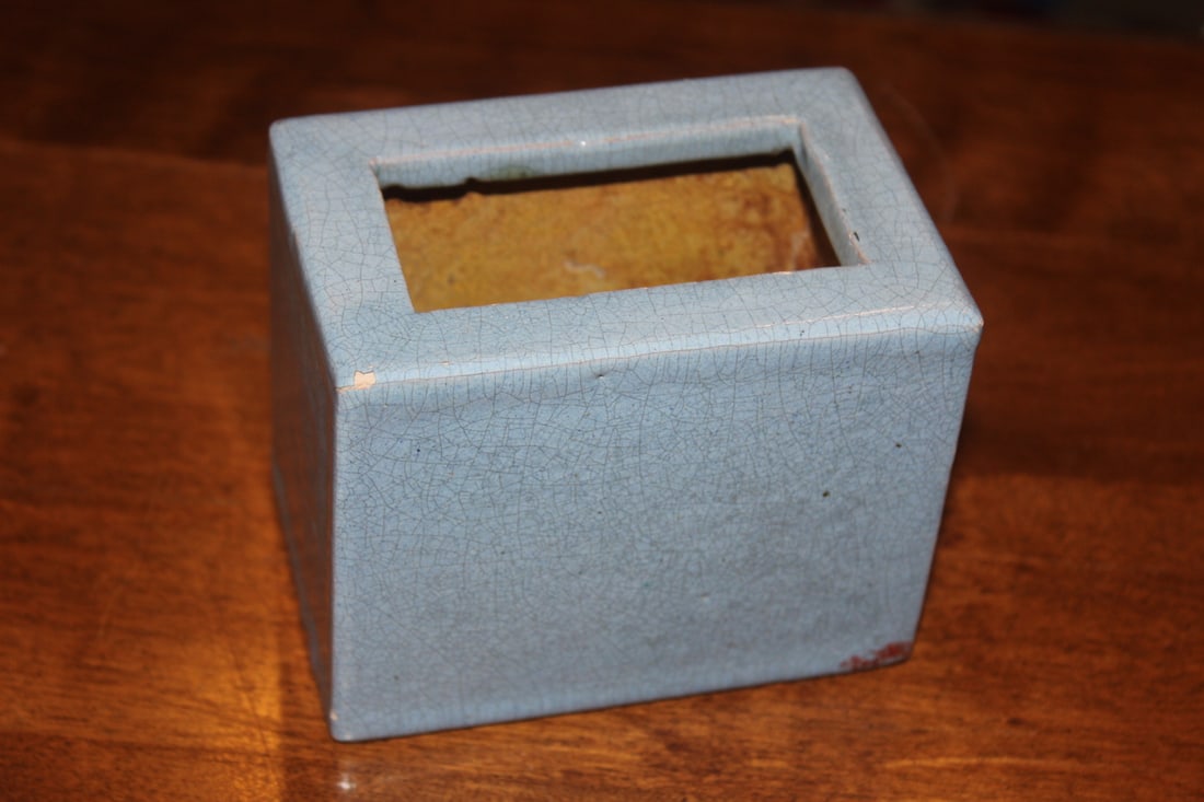 Old Chinese Pottery Plant Pot - 2