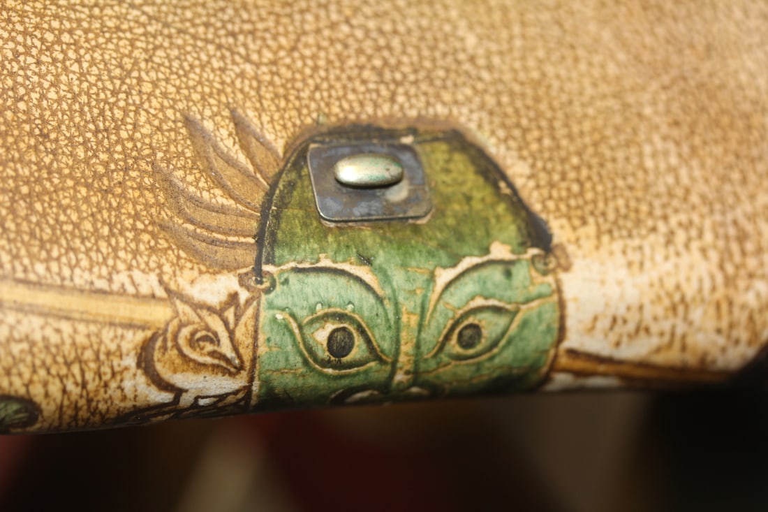 Antique Japanese Tobacco Pouch - 8