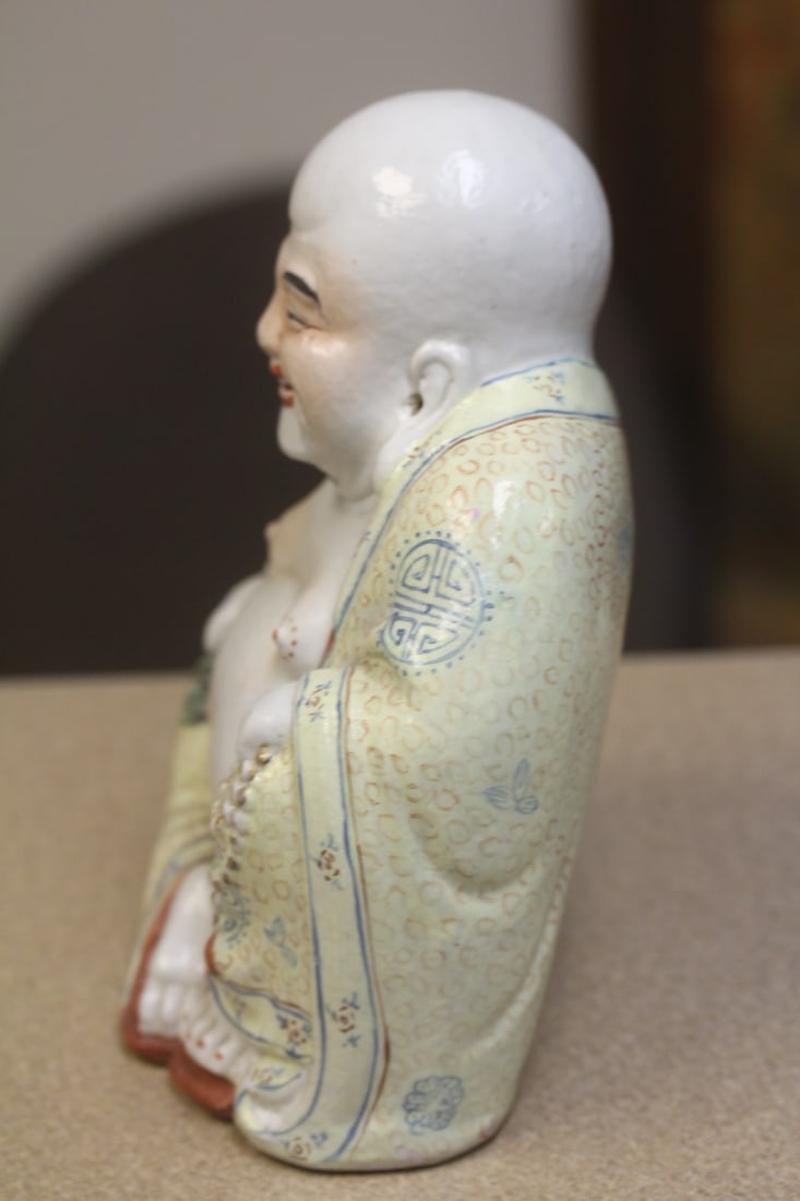 Antique Chinese Ceramic Buddha - 2