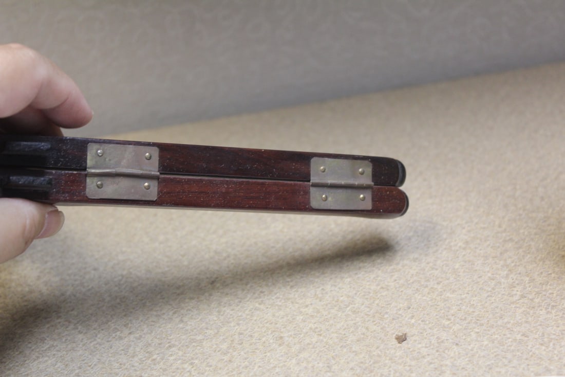 Chinese Hardwood Vase Holder - 5