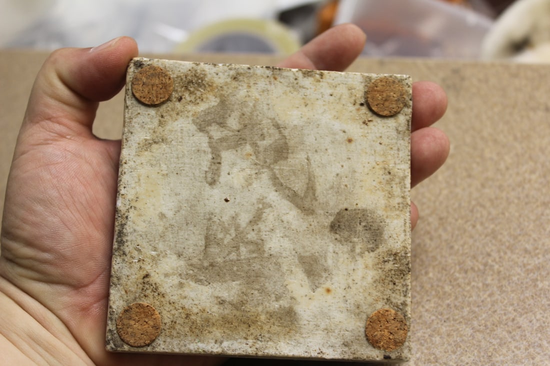 Rare Rose Medallion Tile - 5