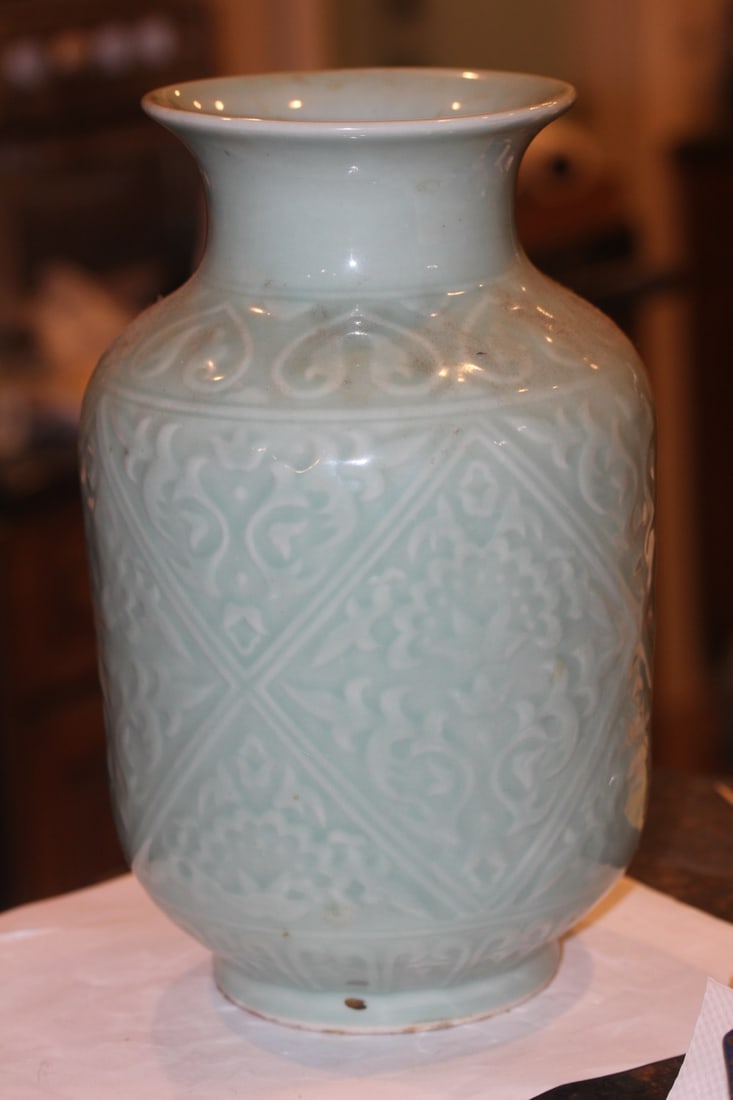 Chinese Celadon Vase - 2