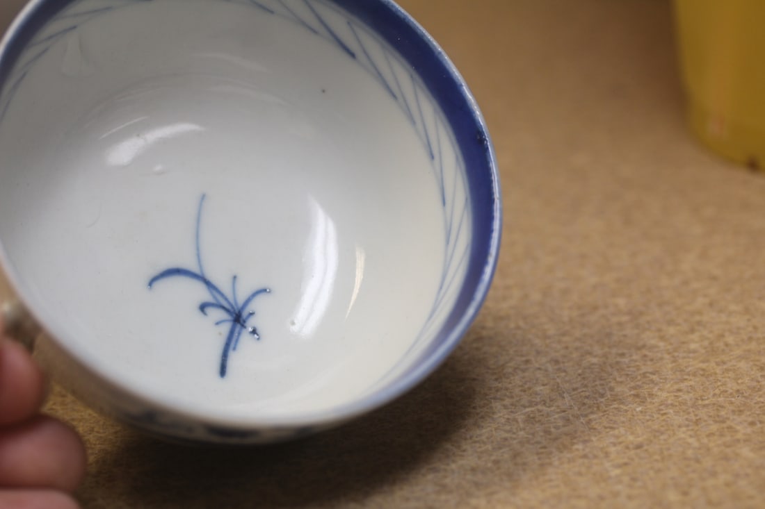 Antique Chinese Canton Cup - 7