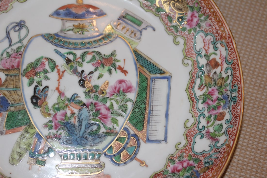 Chinese Rose Medallion Plate - 4
