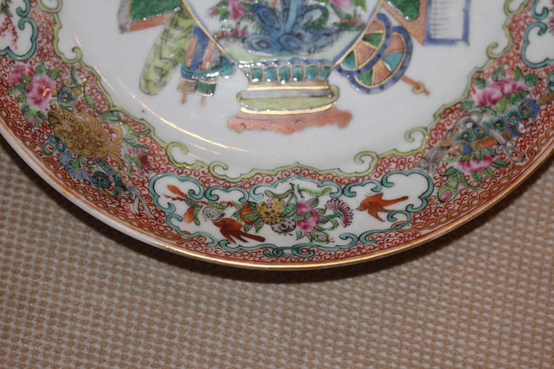 Chinese Rose Medallion Plate - 5