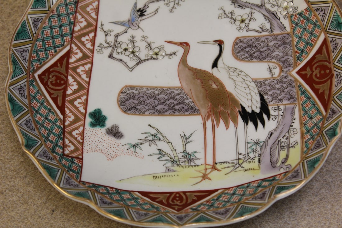 Signed Japanese Imari Plates - 19th century - 3