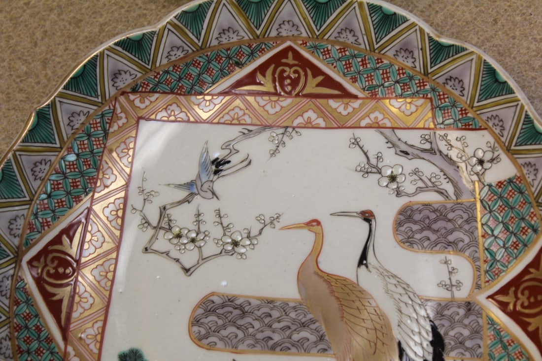 Signed Japanese Imari Plates - 19th century - 5