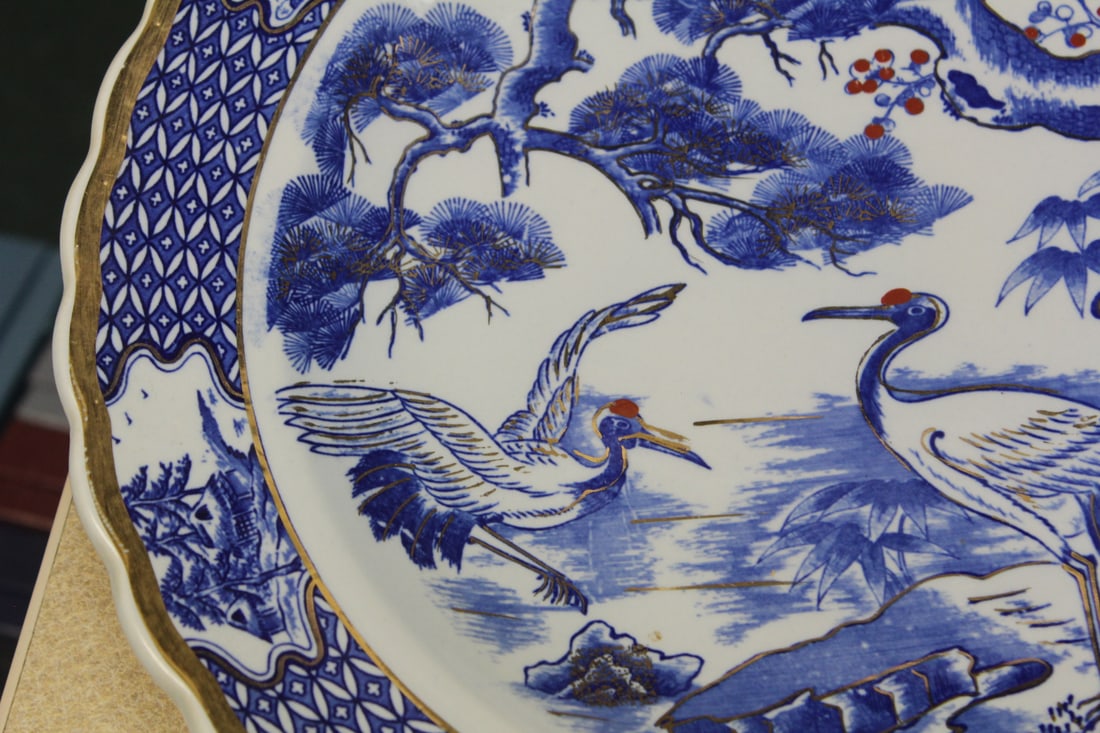 Oriental Blue and White Charger - 4