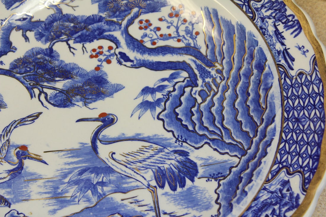 Oriental Blue and White Charger - 5