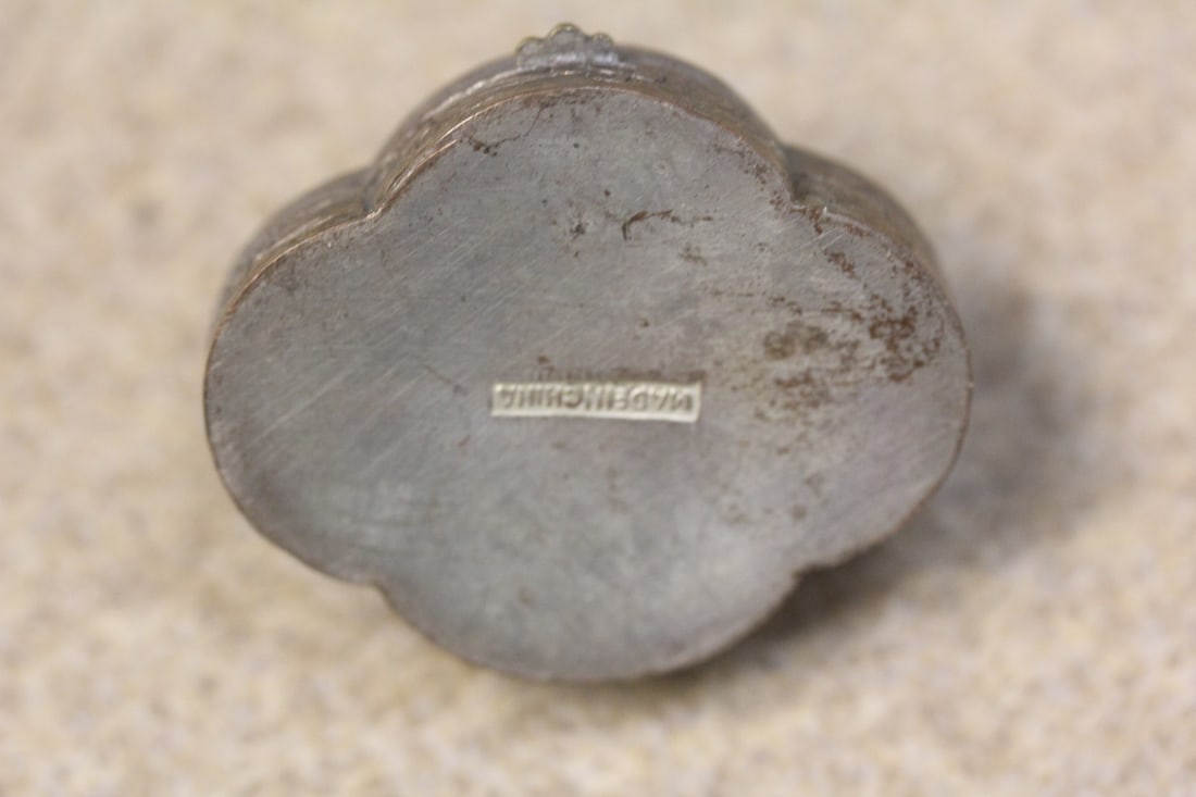 Antique Chinese Pill Box - 2