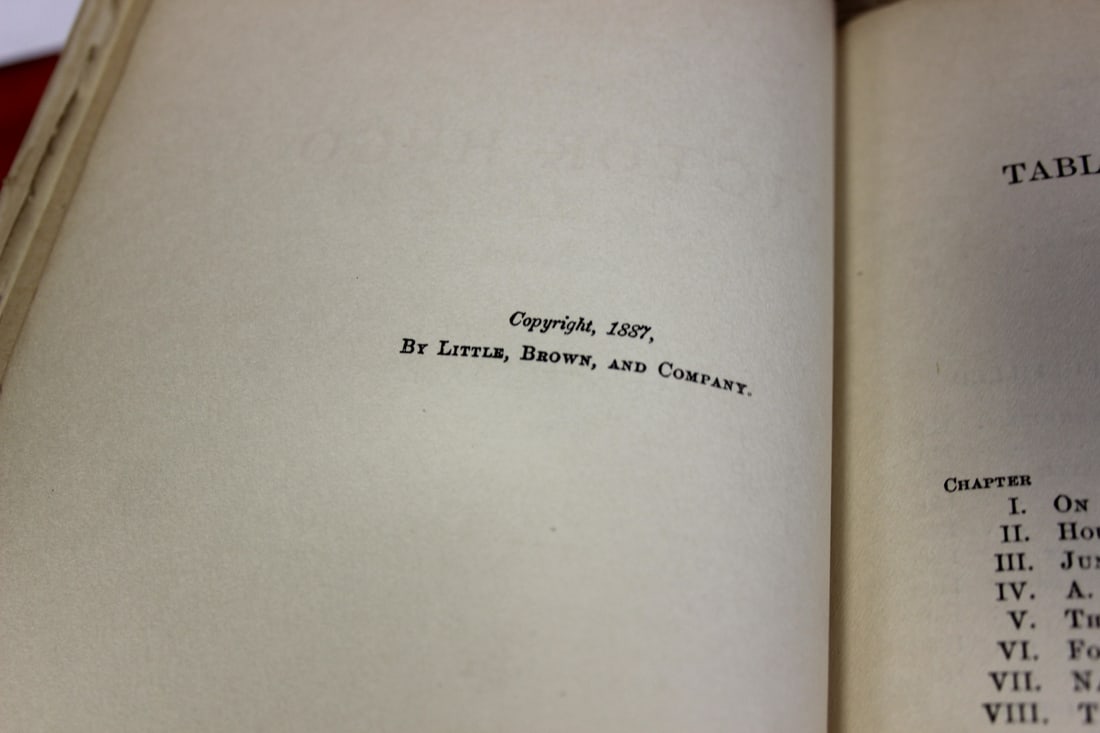 Hardcover Book Set Of 18: Works Of Victor Hugo - 3