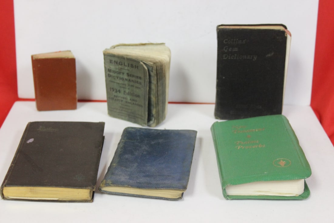 Lot of 6 Small or Midget Books - 2