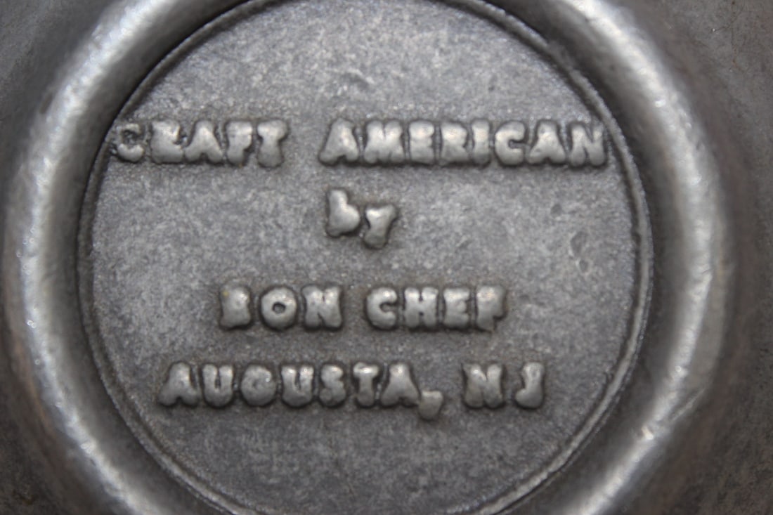 Craft American Ron Chef Pewter Small Bowl - 4