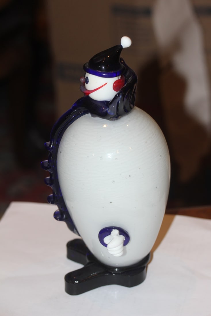 Art Glass Clown - 2