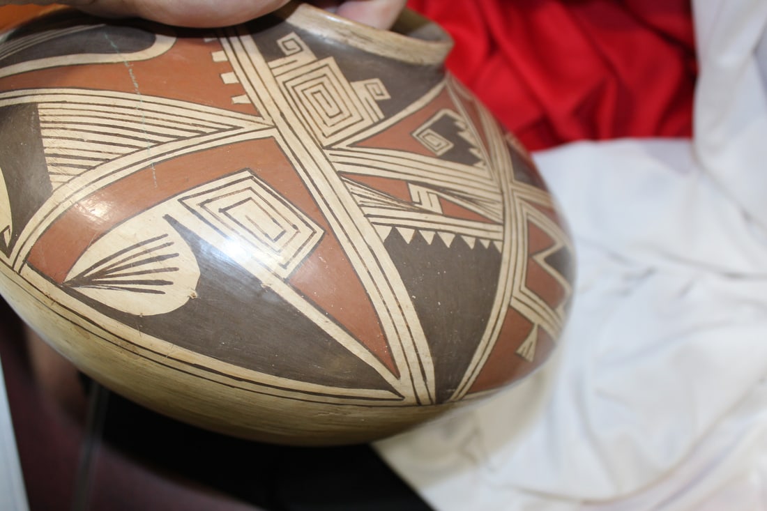 A Mata Ortiz or Native American Pottery Vase - 7