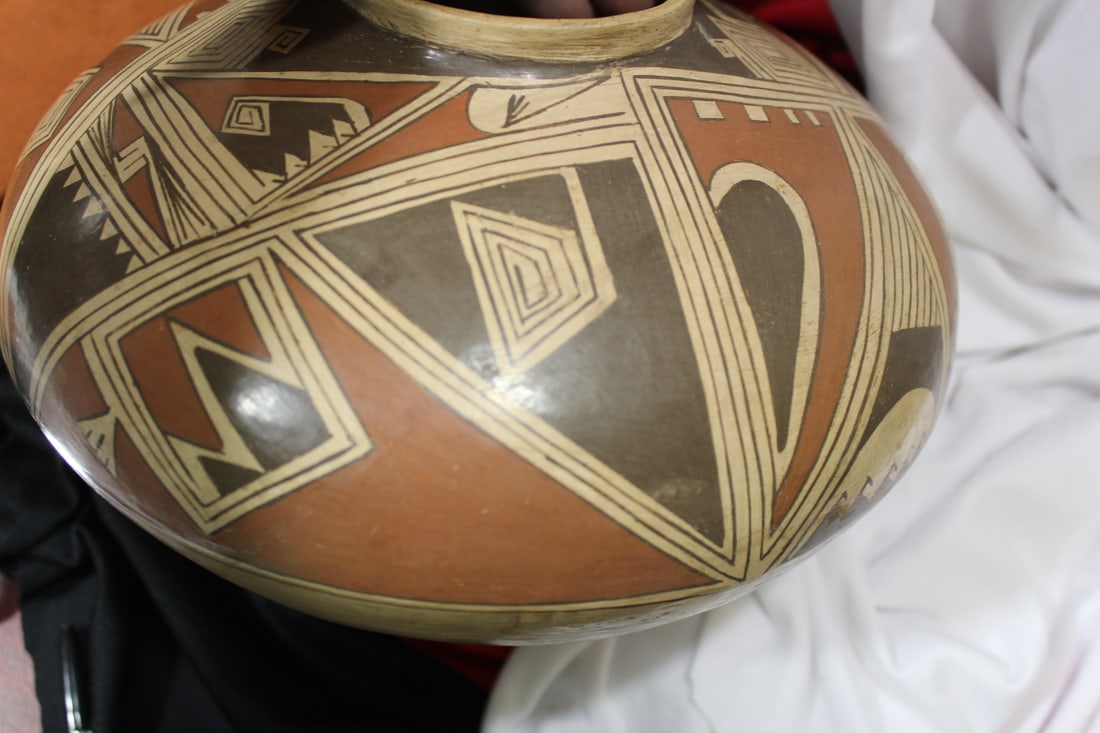 A Mata Ortiz or Native American Pottery Vase - 8