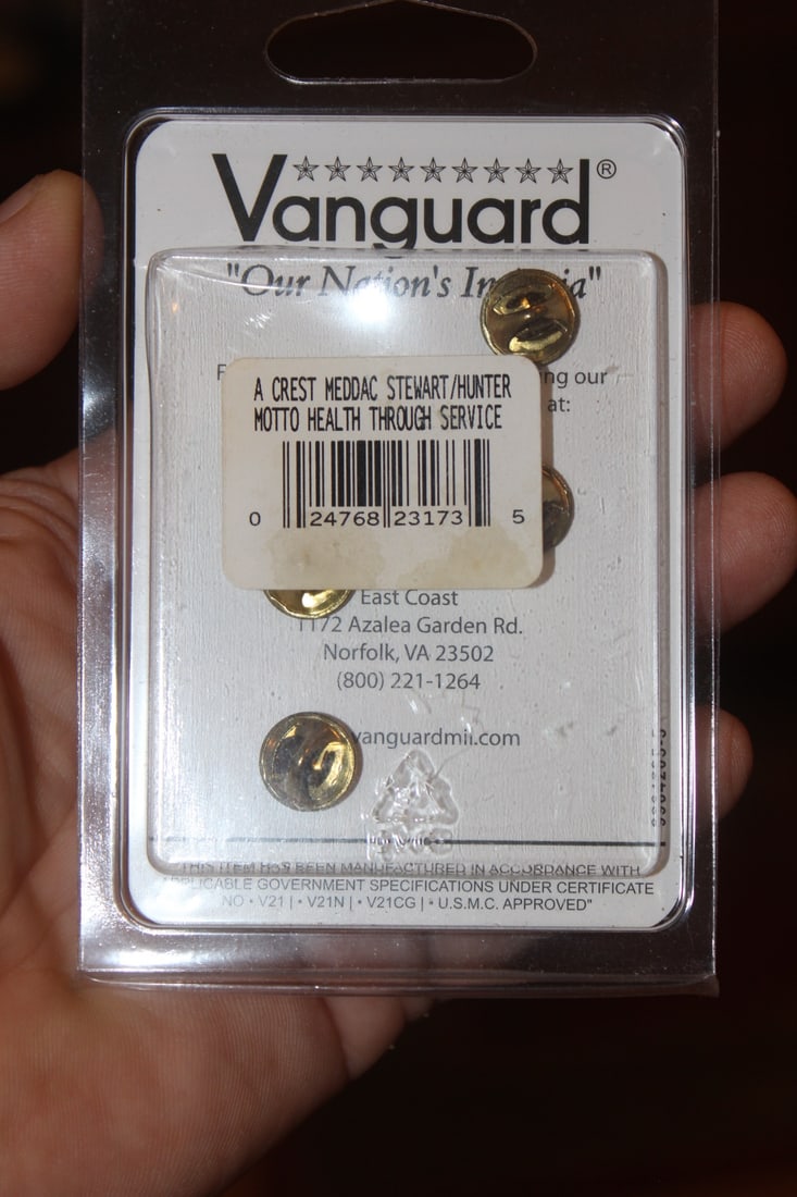 Vanguard "Our Nation's Insignia" Pin - 2