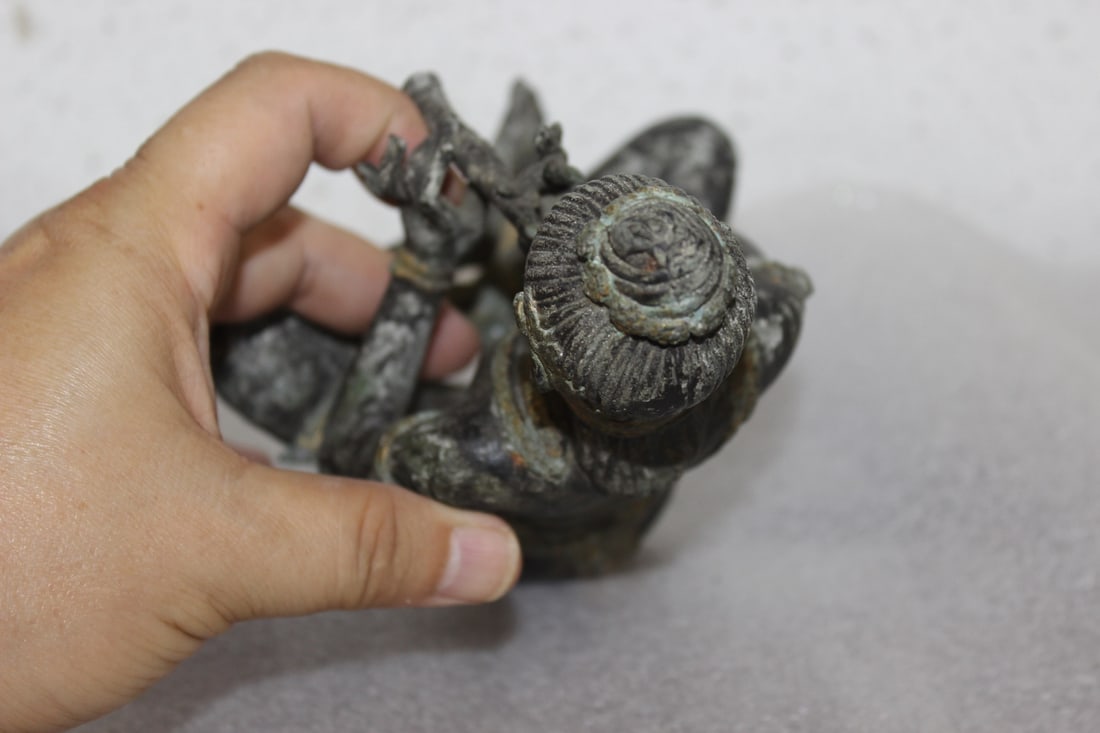 An Asian Bronze Musician - 6