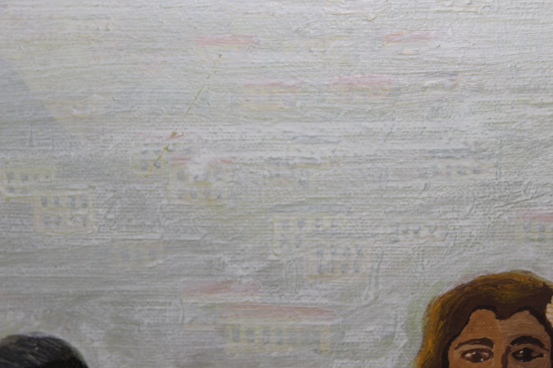 An Unsigned Joyce Van Tassel Page Oil on Canvas - 5
