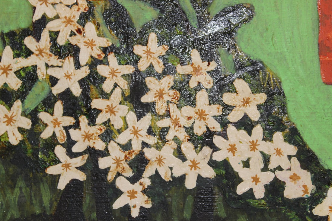 An Unsigned Joyce Van Tassel Page Oil on Canvas - 7