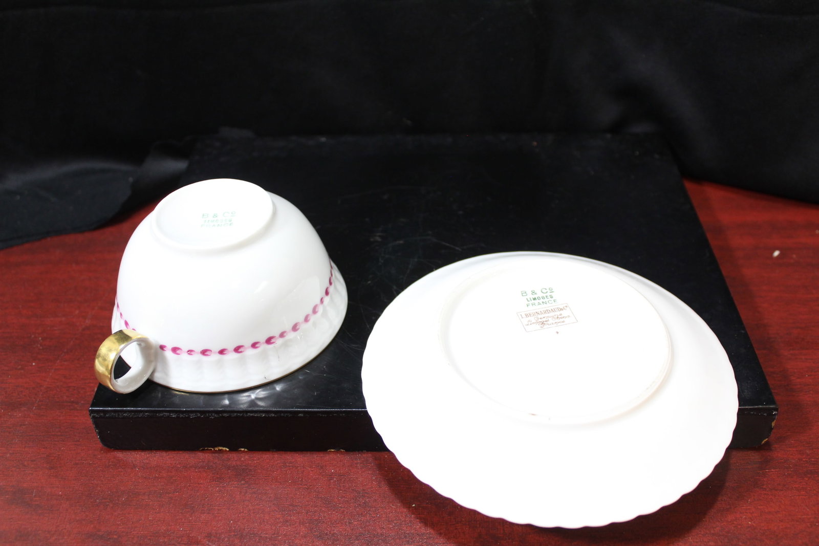 A Limoges Cup and Saucer - 3
