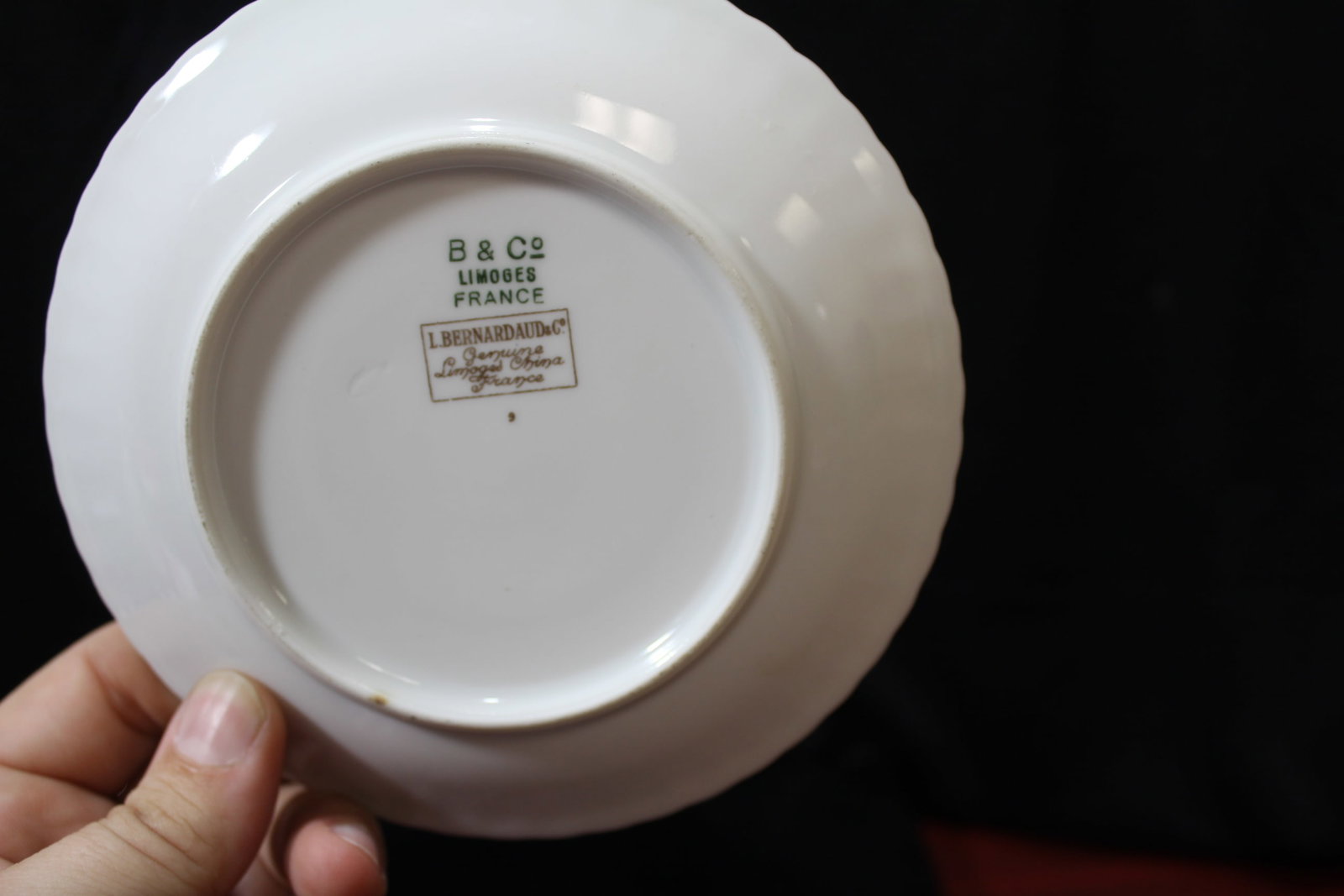 A Limoges Cup and Saucer - 4