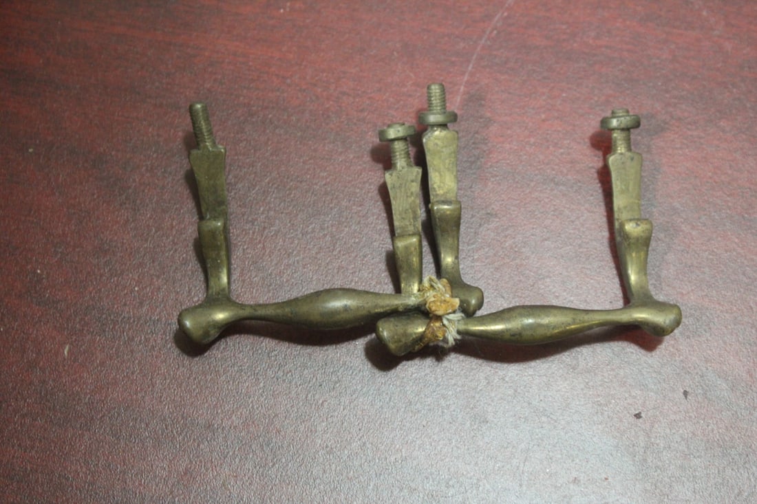 Set of Two Drawer Pulls: as shown