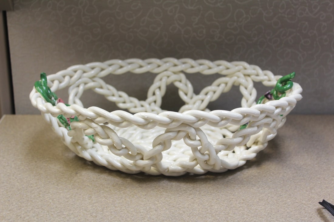 Ceramic Reticulated Basket - 3