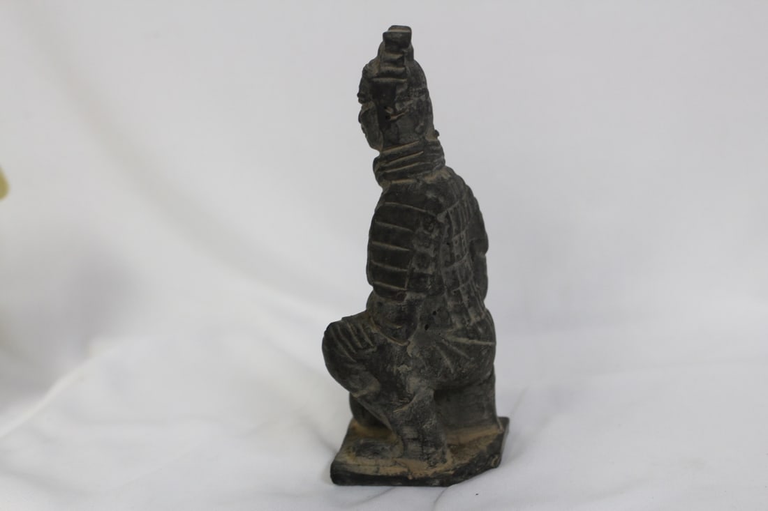 A Teracotta Chinese Figurine - 2
