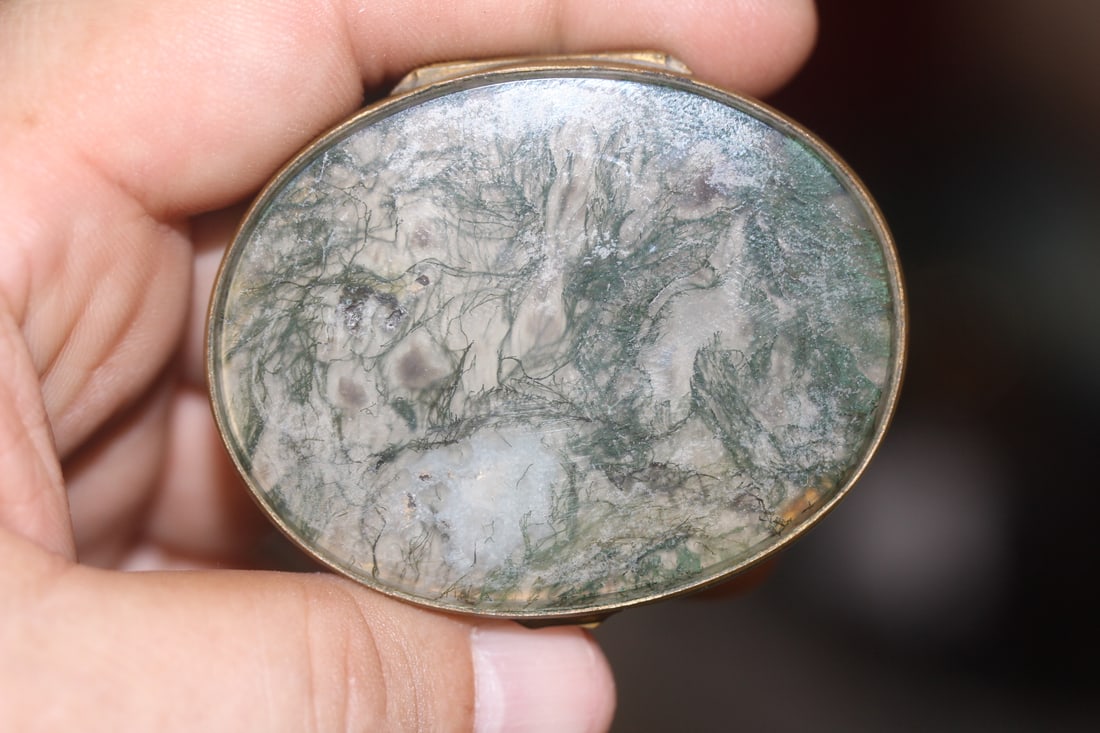 Onyx and Bronze Trinket Box - 3