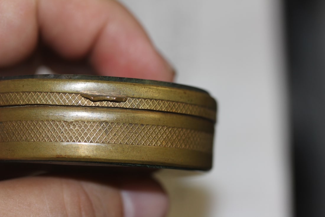 Onyx and Bronze Trinket Box - 6