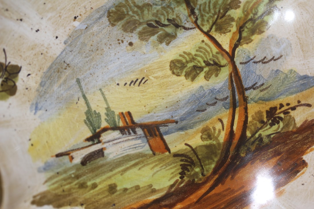 Decorative Pottery Plate - 4