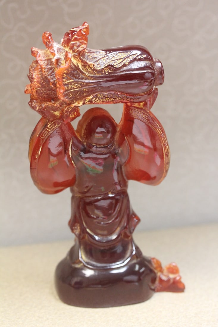 Chinese Lucite(?) Buddha - 2