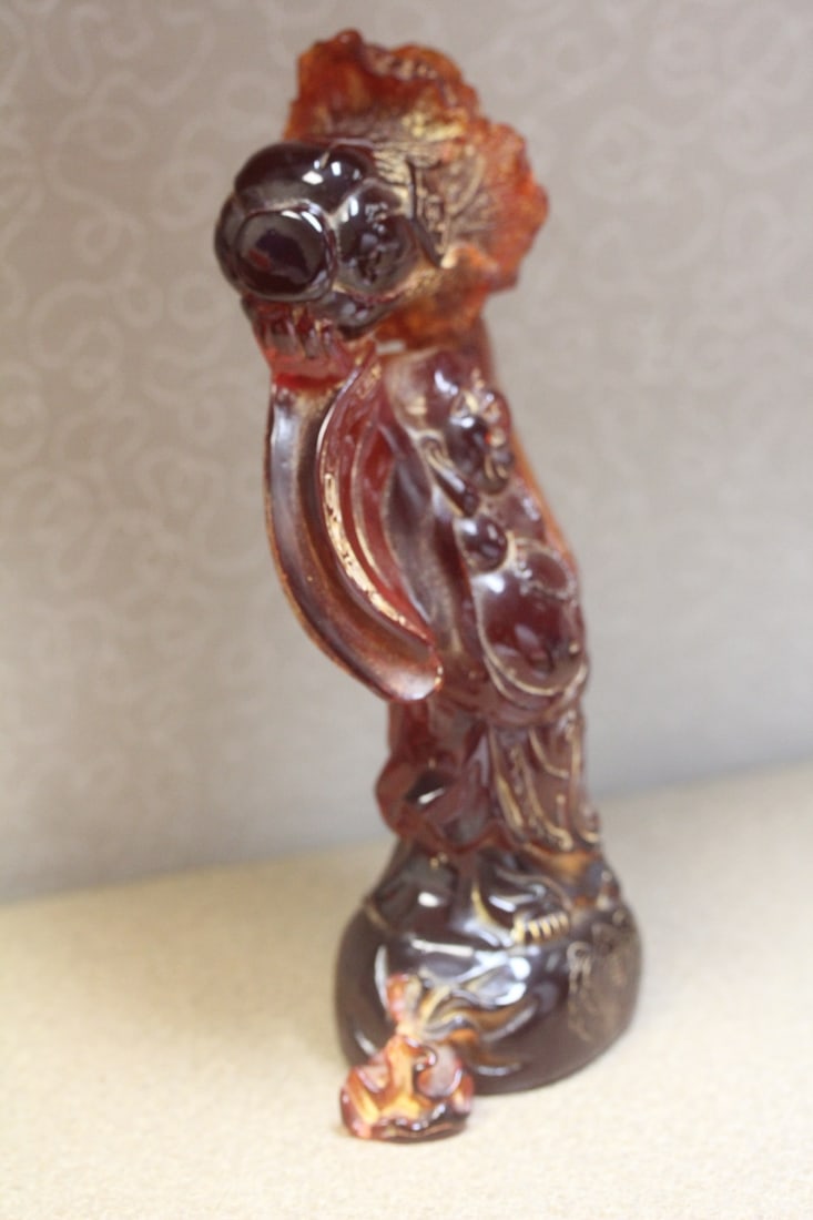 Chinese Lucite(?) Buddha - 4