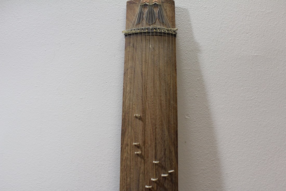A Japanese Music Instrument: possibly missing parts - 23 1/2" long