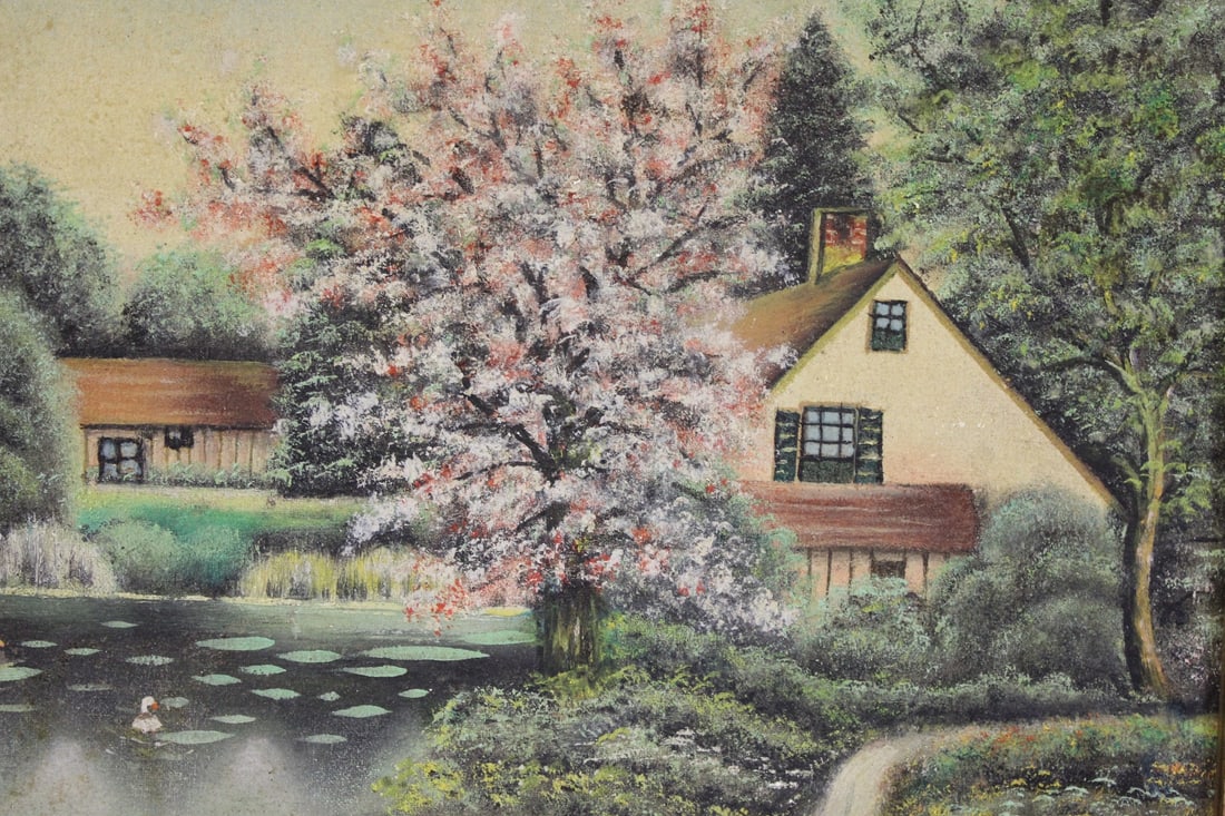 An Oil on Board Painting - 3