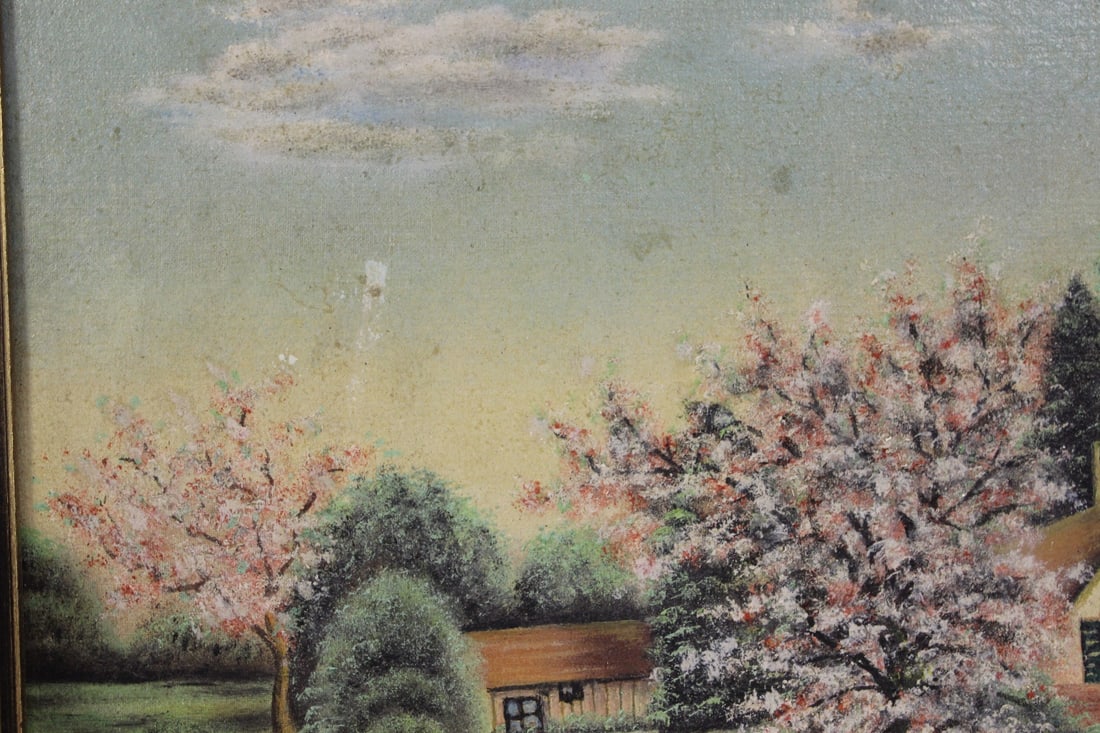An Oil on Board Painting - 5