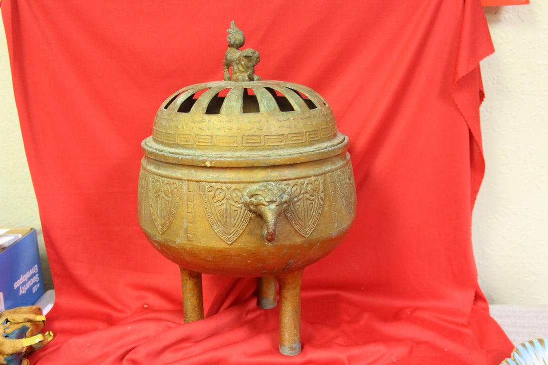 A Metal Urn - 2
