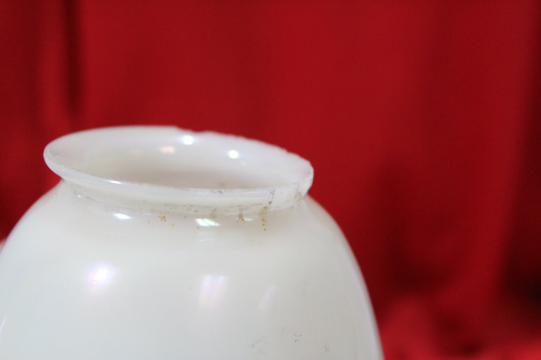 A Vintage Calcite? Lamp Shade - 6