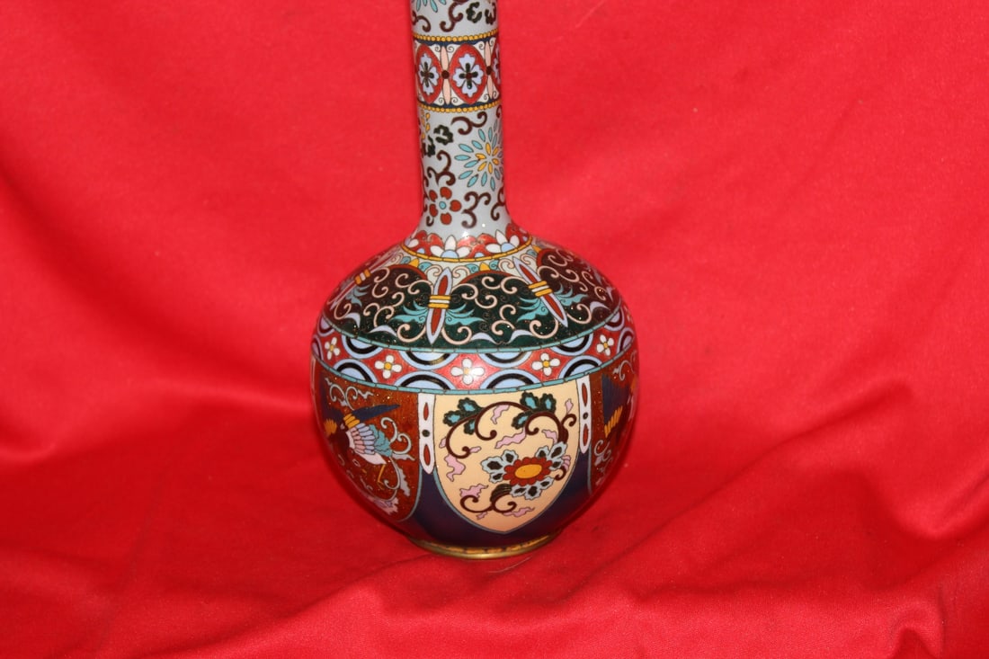 An Antique Japanese Cloisonne Vase - 2