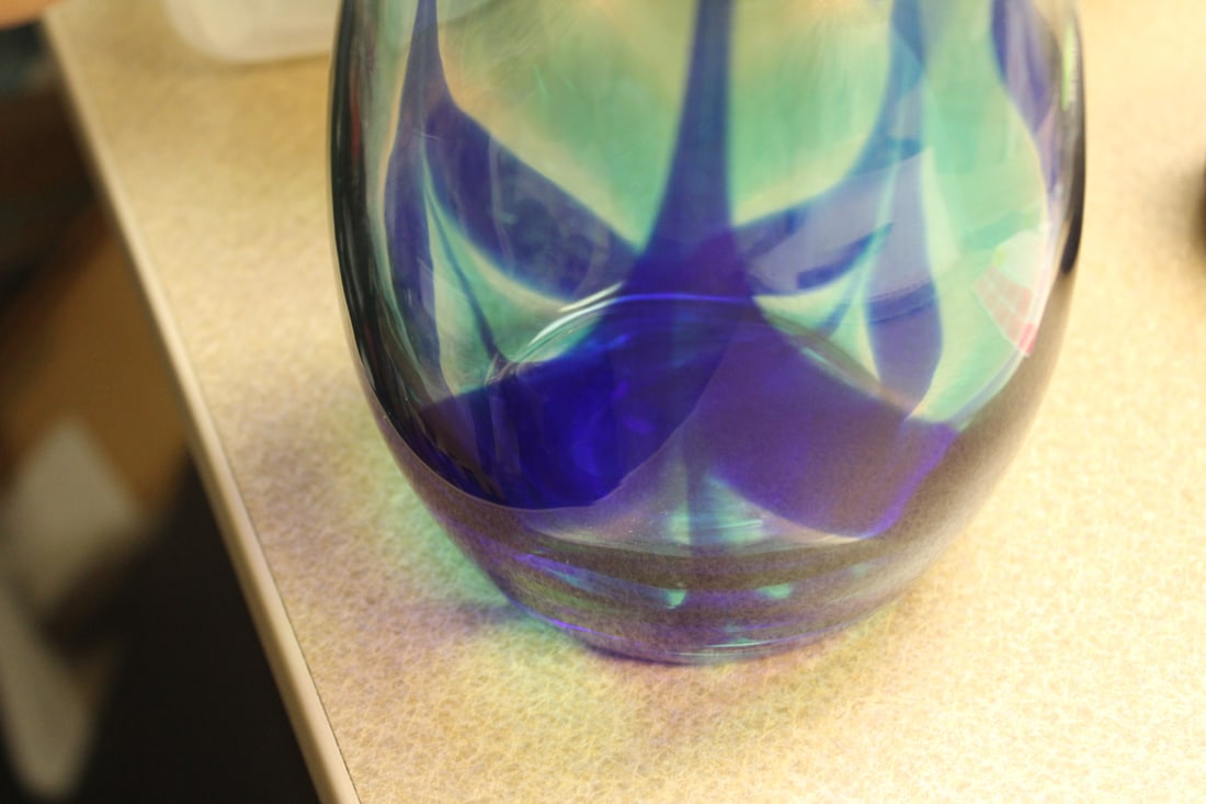 Art Glass Bottle - 5