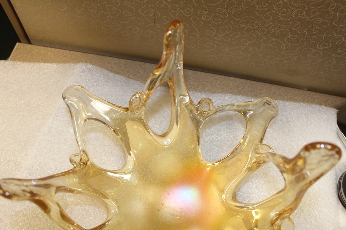 Reticulated Murano Bowl - 3
