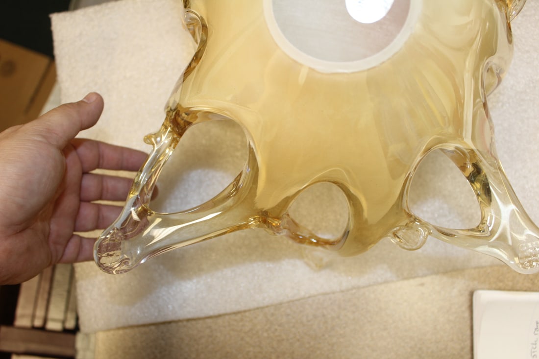 Reticulated Murano Bowl - 5