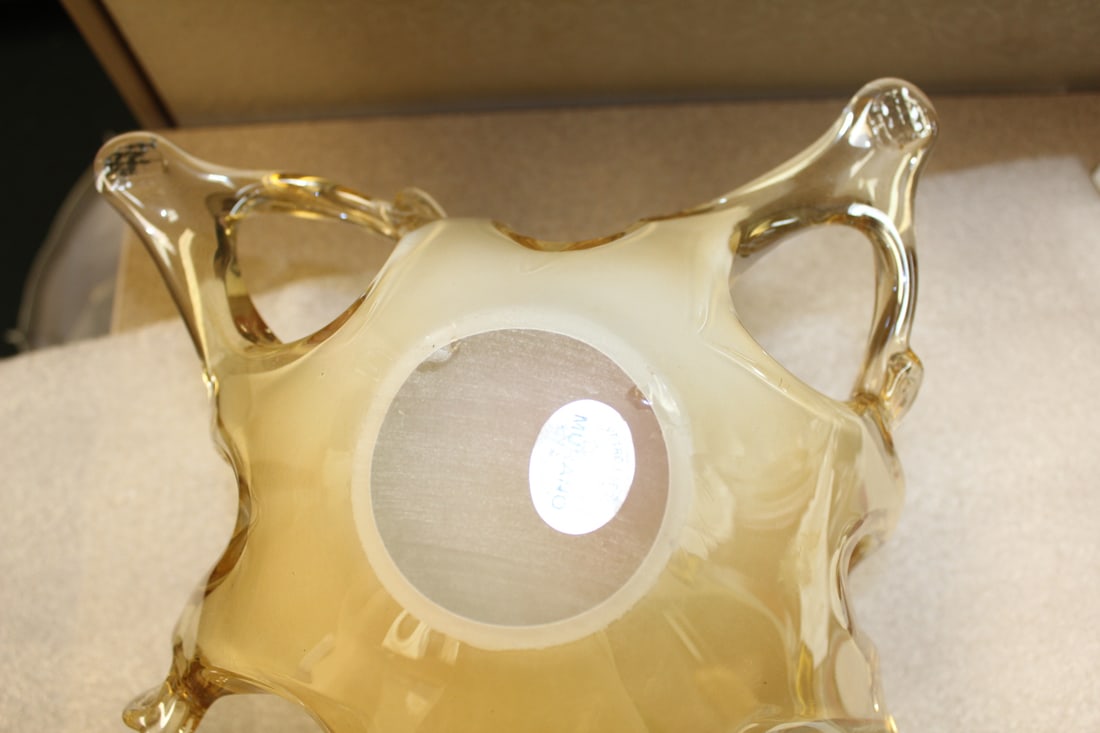 Reticulated Murano Bowl - 6
