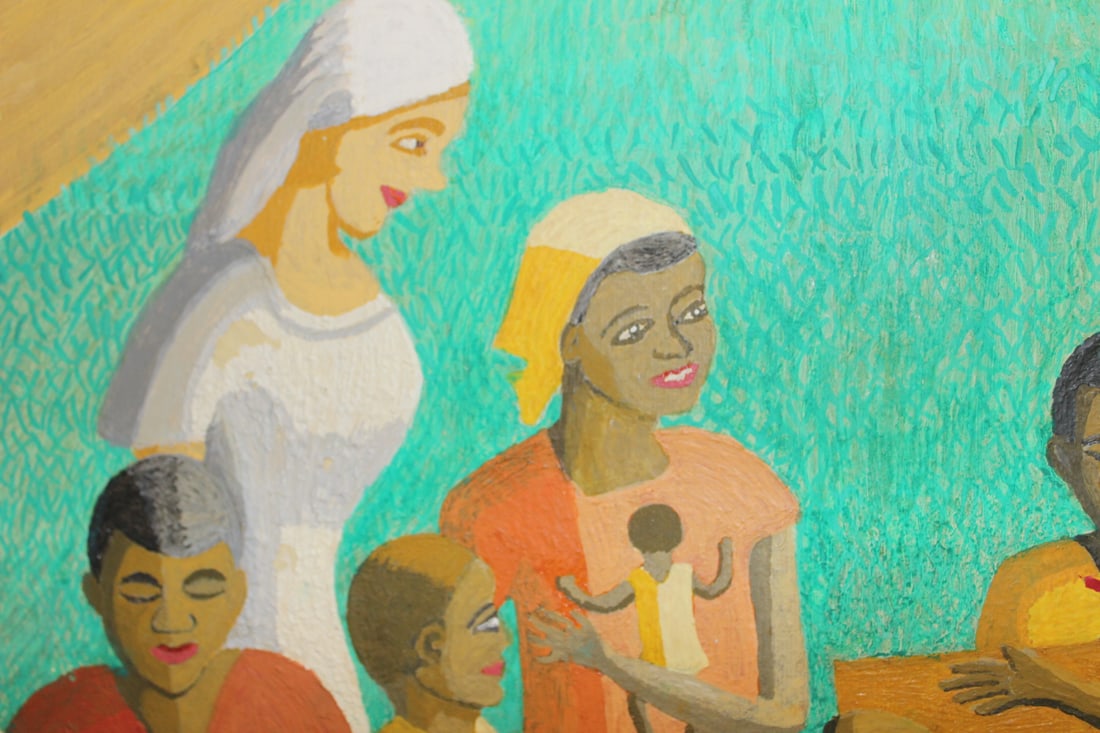 A Signed and Dated Joyce Van Tassel Page Painting - 2