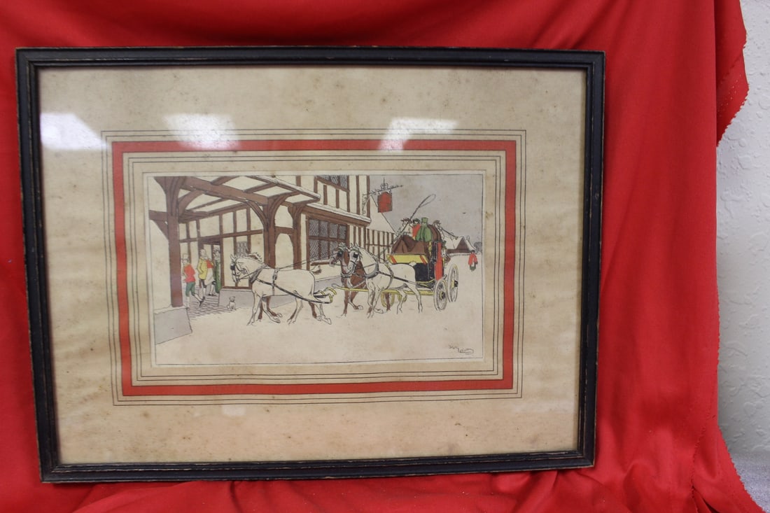 A Print/Etching/Lithograph by Harry Elliott - 2