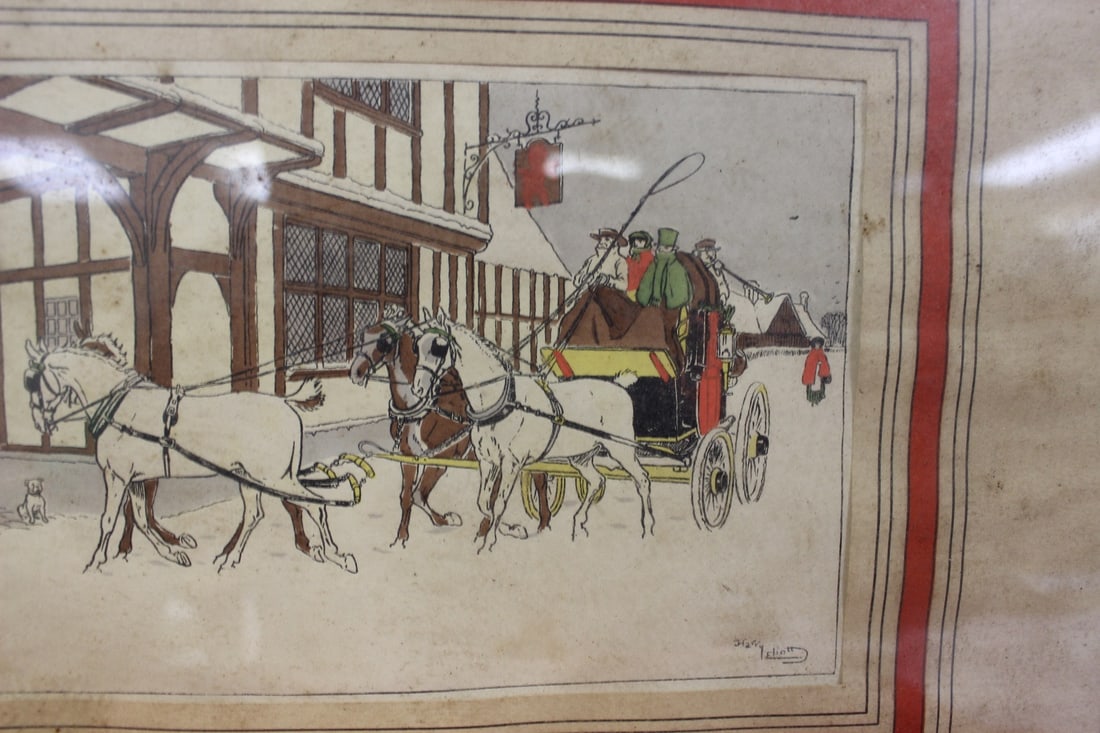 A Print/Etching/Lithograph by Harry Elliott - 4